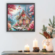 Load image into Gallery viewer, Diamond Painting - Partial Special Shaped - Village house (30*30CM)
