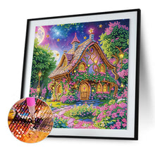 Load image into Gallery viewer, Diamond Painting - Partial Special Shaped - Village house (30*30CM)

