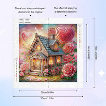 Load image into Gallery viewer, Diamond Painting - Partial Special Shaped - Village house (30*30CM)
