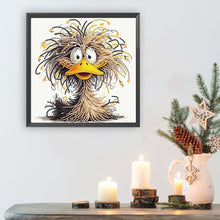Load image into Gallery viewer, Diamond Painting - Partial Special Shaped - Funny duck (30*30CM)
