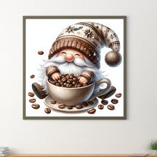 Load image into Gallery viewer, Diamond Painting - Full Round - Coffee bean gnome (30*30CM)
