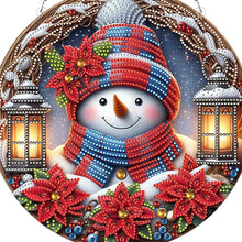 Load image into Gallery viewer, Christmas Diamond Art Hanging Pendant Acrylic Diamond Painting Home Decor
