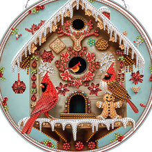 Load image into Gallery viewer, Christmas Diamond Art Hanging Pendant Acrylic Diamond Painting Home Decor
