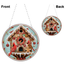 Load image into Gallery viewer, Christmas Diamond Art Hanging Pendant Acrylic Diamond Painting Home Decor
