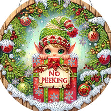 Load image into Gallery viewer, Christmas Diamond Art Hanging Pendant Acrylic Diamond Painting Home Decor
