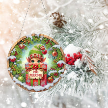 Load image into Gallery viewer, Christmas Diamond Art Hanging Pendant Acrylic Diamond Painting Home Decor
