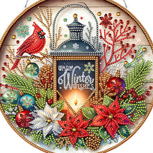 Load image into Gallery viewer, Christmas Diamond Art Hanging Pendant Acrylic Diamond Painting Home Decor
