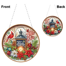 Load image into Gallery viewer, Christmas Diamond Art Hanging Pendant Acrylic Diamond Painting Home Decor
