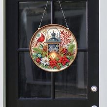 Load image into Gallery viewer, Christmas Diamond Art Hanging Pendant Acrylic Diamond Painting Home Decor
