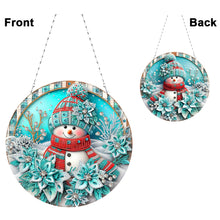 Load image into Gallery viewer, Christmas Diamond Art Hanging Pendant Acrylic Diamond Painting Home Decor
