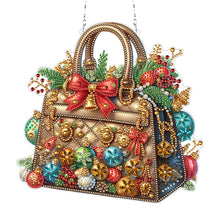 Load image into Gallery viewer, Christmas Diamond Art Hanging Pendant Acrylic Diamond Painting Home Decor
