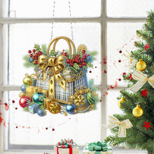 Load image into Gallery viewer, Christmas Diamond Art Hanging Pendant Acrylic Diamond Painting Home Decor
