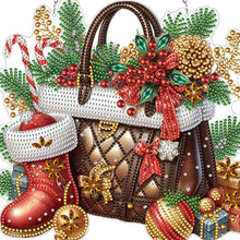 Load image into Gallery viewer, Christmas Diamond Art Hanging Pendant Acrylic Diamond Painting Home Decor
