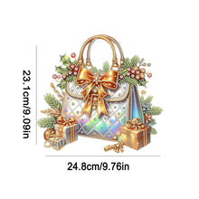 Load image into Gallery viewer, Christmas Diamond Art Hanging Pendant Acrylic Diamond Painting Home Decor
