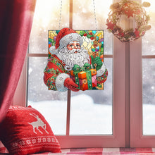 Load image into Gallery viewer, Christmas Diamond Art Hanging Pendant Acrylic Diamond Painting Home Decor
