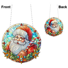 Load image into Gallery viewer, Christmas Diamond Art Hanging Pendant Acrylic Diamond Painting Home Decor
