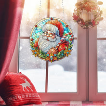 Load image into Gallery viewer, Christmas Diamond Art Hanging Pendant Acrylic Diamond Painting Home Decor
