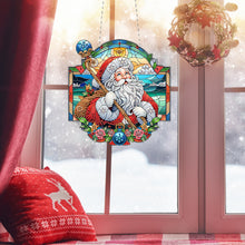 Load image into Gallery viewer, Christmas Diamond Art Hanging Pendant Acrylic Diamond Painting Home Decor
