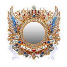 Load image into Gallery viewer, Angel Wing Acrylic Diamond Painting Mirror Kit 5D DIY Diamond Art Tabletop Decor
