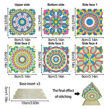 Load image into Gallery viewer, Christmas Table Top Diamond Painting Ornament Kits for Home Office Desktop Decor
