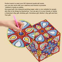 Load image into Gallery viewer, Christmas Table Top Diamond Painting Ornament Kits for Home Office Desktop Decor
