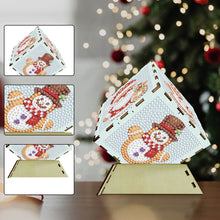 Load image into Gallery viewer, Christmas Table Top Diamond Painting Ornament Kits for Home Office Desktop Decor
