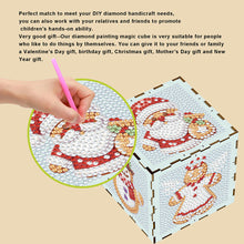 Load image into Gallery viewer, Christmas Table Top Diamond Painting Ornament Kits for Home Office Desktop Decor
