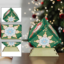 Load image into Gallery viewer, Christmas Table Top Diamond Painting Ornament Kits for Home Office Desktop Decor
