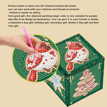Load image into Gallery viewer, Christmas Table Top Diamond Painting Ornament Kits for Home Office Desktop Decor
