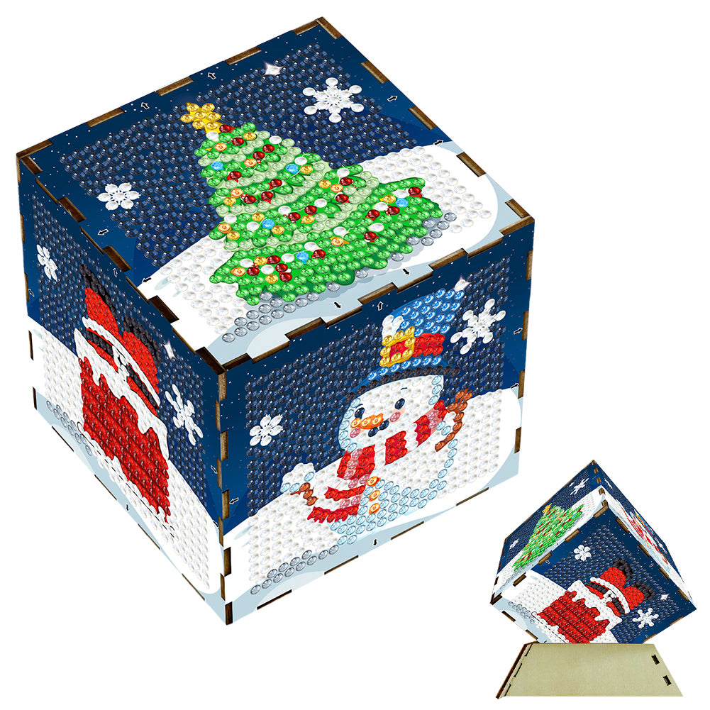 Christmas Table Top Diamond Painting Ornament Kits for Home Office Desktop Decor