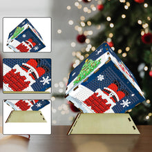 Load image into Gallery viewer, Christmas Table Top Diamond Painting Ornament Kits for Home Office Desktop Decor
