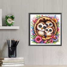 Load image into Gallery viewer, AB Diamond Painting - Full Round - Owl (40*40CM)
