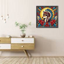 Load image into Gallery viewer, AB Diamond Painting - Full Round - Indian wolf (40*40CM)
