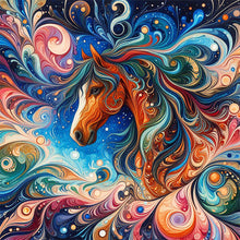 Load image into Gallery viewer, AB Diamond Painting - Full Round - Horse (40*40CM)
