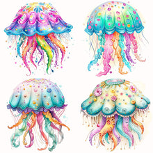 Load image into Gallery viewer, AB Diamond Painting - Full Round - Jellyfish (40*40CM)
