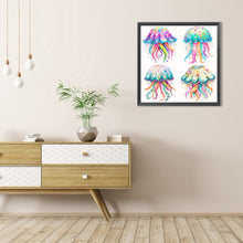 Load image into Gallery viewer, AB Diamond Painting - Full Round - Jellyfish (40*40CM)
