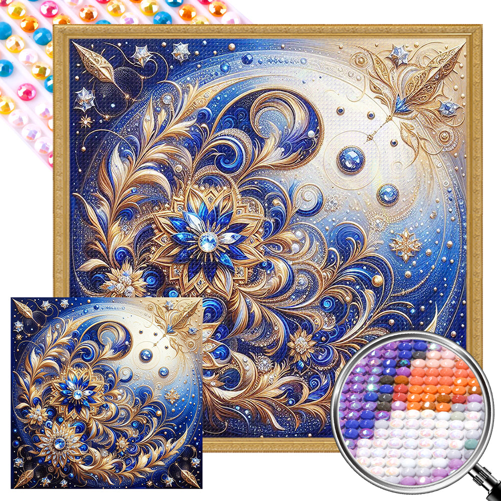 AB Diamond Painting - Full Round - Diamond daisies (40*40CM)