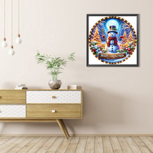 Load image into Gallery viewer, AB Diamond Painting - Full Round - Christmas snowman (40*40CM)
