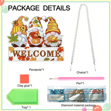 Load image into Gallery viewer, Autumn Cup Special Shape Diamond Painting Hanging Pendant Diamond Painting Decor
