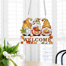 Load image into Gallery viewer, Autumn Cup Special Shape Diamond Painting Hanging Pendant Diamond Painting Decor
