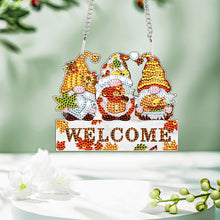 Load image into Gallery viewer, Autumn Cup Special Shape Diamond Painting Hanging Pendant Diamond Painting Decor
