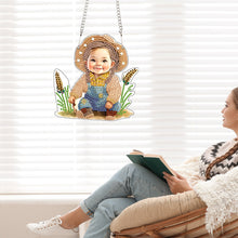 Load image into Gallery viewer, Autumn Cup Special Shape Diamond Painting Hanging Pendant Diamond Painting Decor
