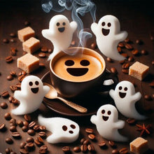 Load image into Gallery viewer, Diamond Painting - Full Round - Halloween ghosts (40*40CM)
