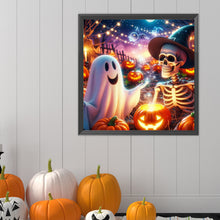 Load image into Gallery viewer, Diamond Painting - Full Round - Halloween ghosts (40*40CM)
