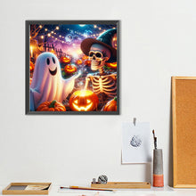 Load image into Gallery viewer, Diamond Painting - Full Round - Halloween ghosts (40*40CM)
