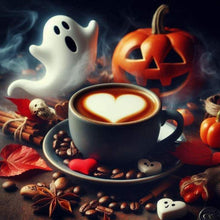 Load image into Gallery viewer, Diamond Painting - Full Round - Halloween ghosts (40*40CM)
