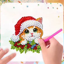 Load image into Gallery viewer, 6Pcs Christmas Diamond Painting Refrigerator Magnets Fridge Magnets Diamond Art
