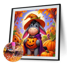 Load image into Gallery viewer, AB Diamond Painting - Full Round - Eeyore for Halloween (40*40CM)
