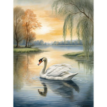 Load image into Gallery viewer, Diamond Painting - Full Square - Swan (30*40CM)
