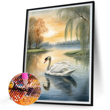 Load image into Gallery viewer, Diamond Painting - Full Square - Swan (30*40CM)
